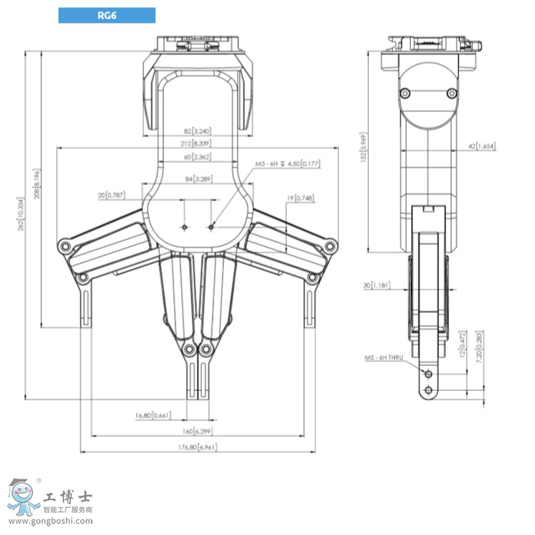 Onrobot RG6 `2ץָCˊA ץ-1